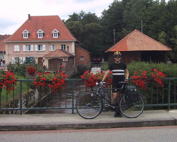 Ehemalige Mühle in Gumbrechtshoffen bei Hagenau/Elsass
