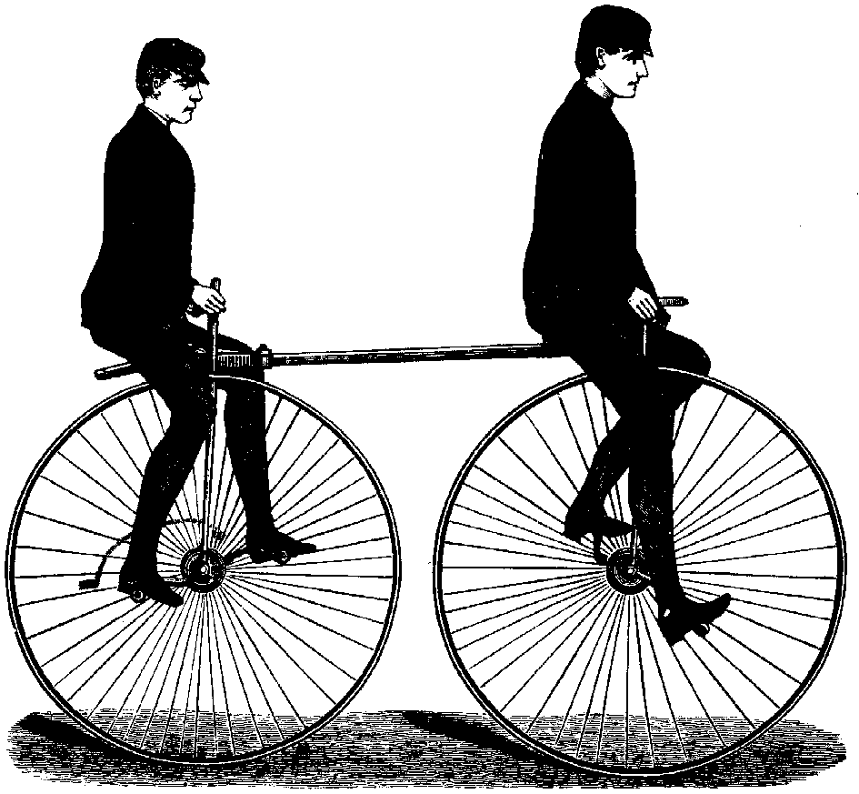 Ruckers Hochradtandem (1884)